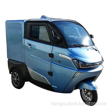 COC Certificate Chinese electric car Low Speed Driving Lead Acid Battery EEC Electric car Cargo Box Three wheel Electric car